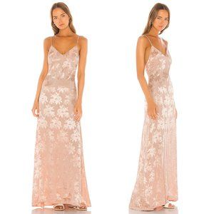 NWT Lovers + Friends The Slip Dress Floral Blush